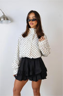 Saia Babado Shorts