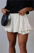 Saia Babado Shorts